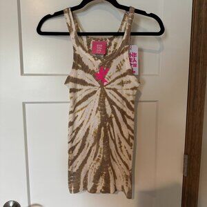 NWT One Teaspoon Tie Dye Desert Bird Singlet